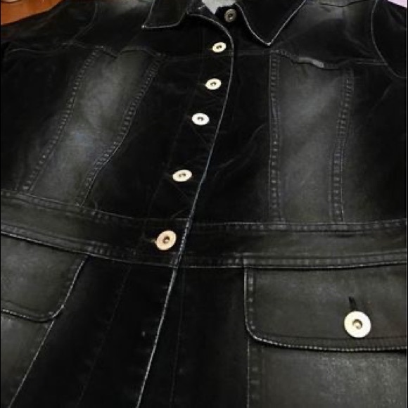 Liz Claiborne Stretch Jean Jacket - Picture 2 of 3